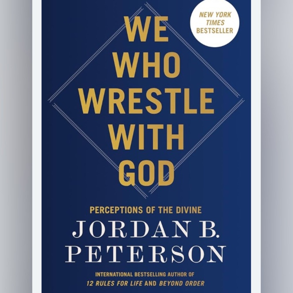 Brand New! Jordan Peterson: We Who Wrestle With God - Hardcover Book Fast Ship